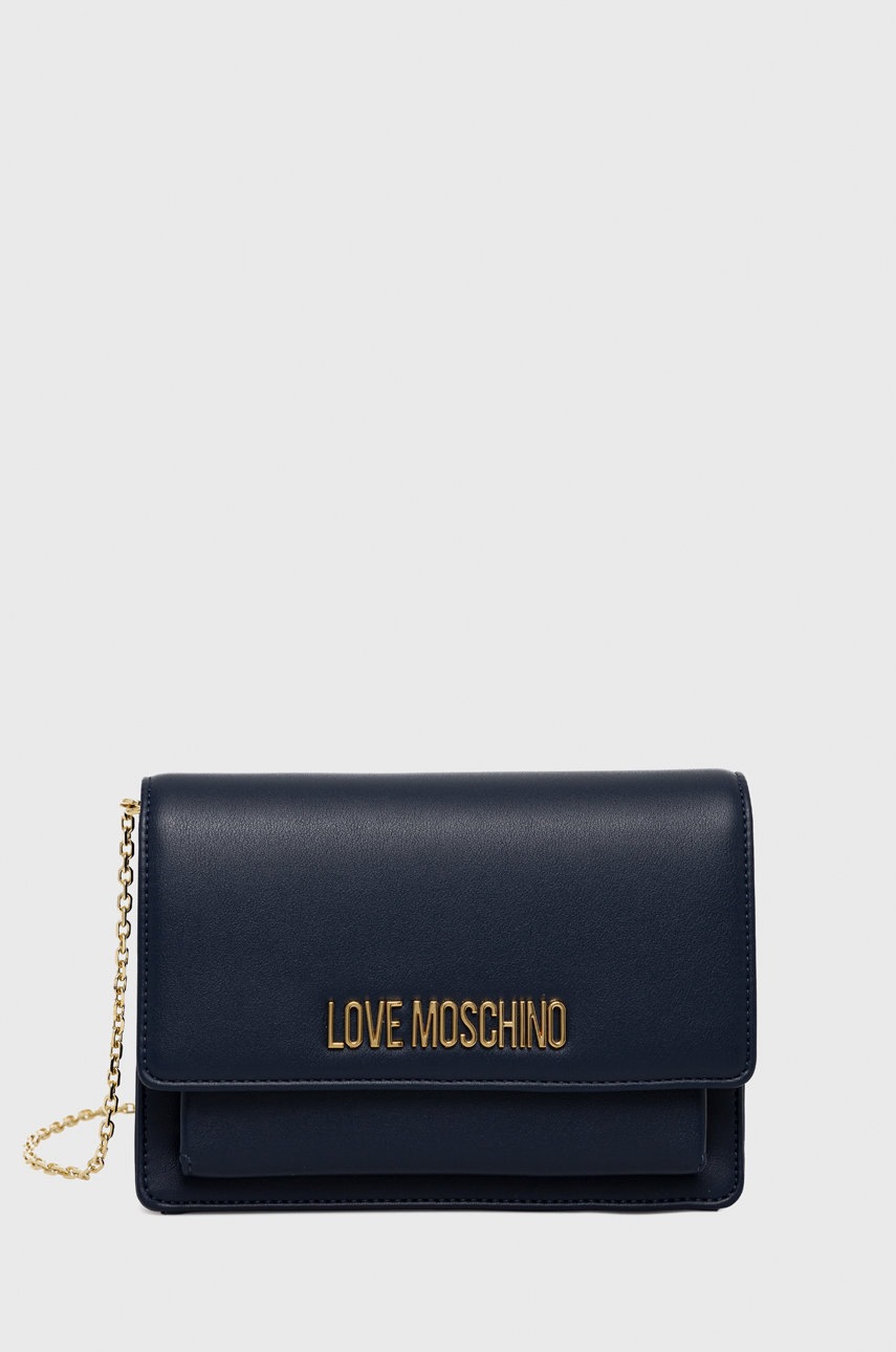 

Чанта Love Moschino в тъмносиньо, Тъмносин
