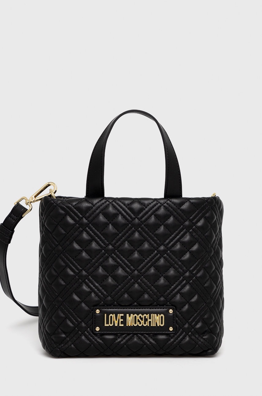 

Чанта Love Moschino в черно, Черен