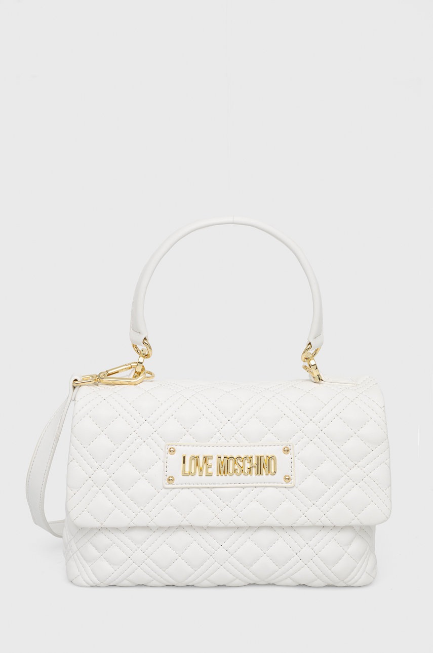 

Чанта Love Moschino в бяло, Бял