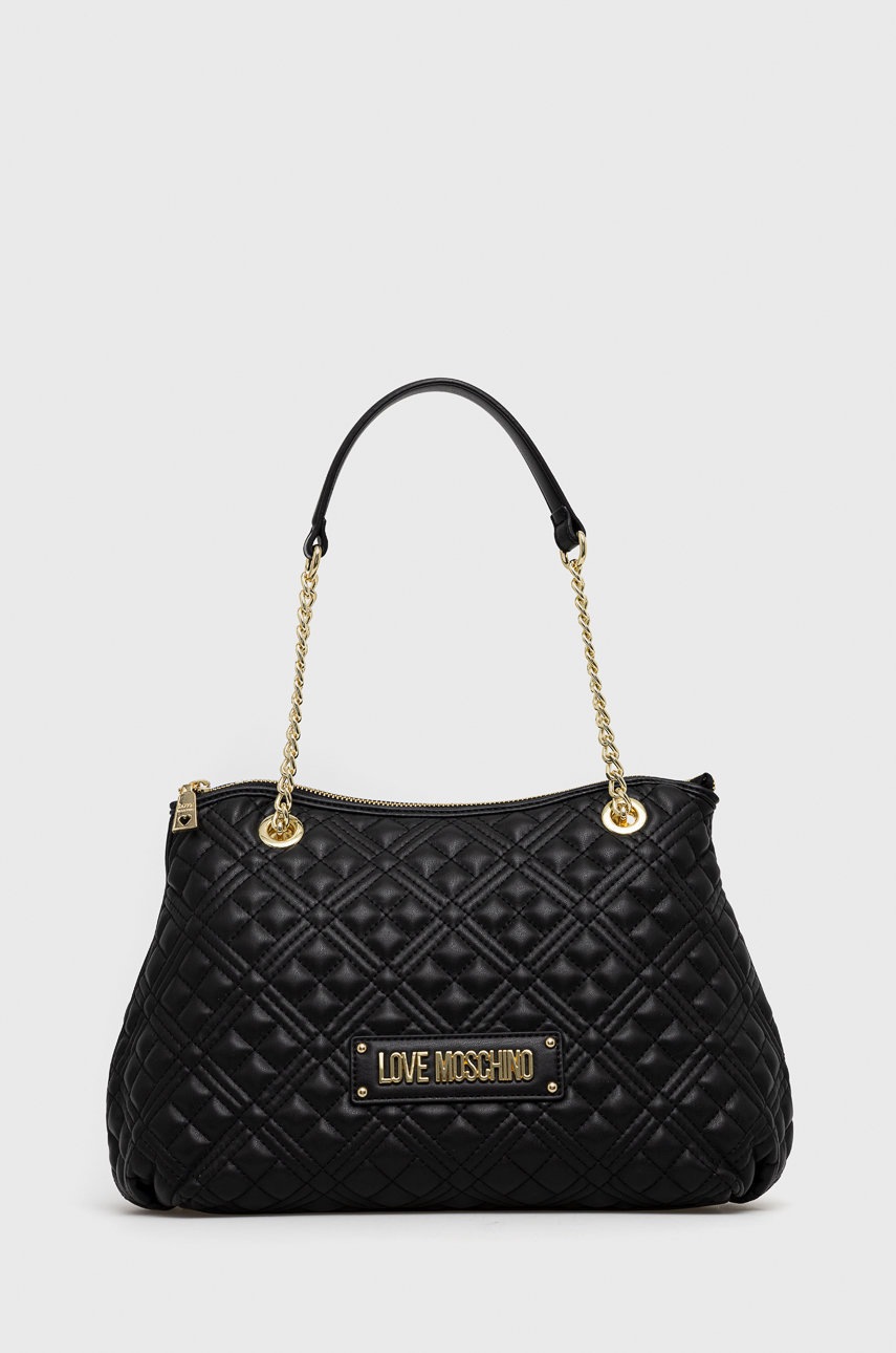 

Чанта Love Moschino в черно, Черен