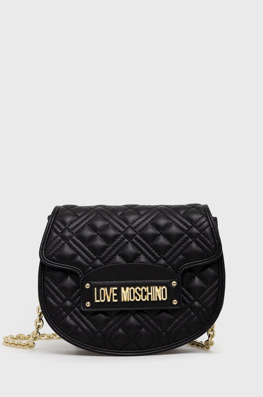 

Чанта Love Moschino в черно, Черен