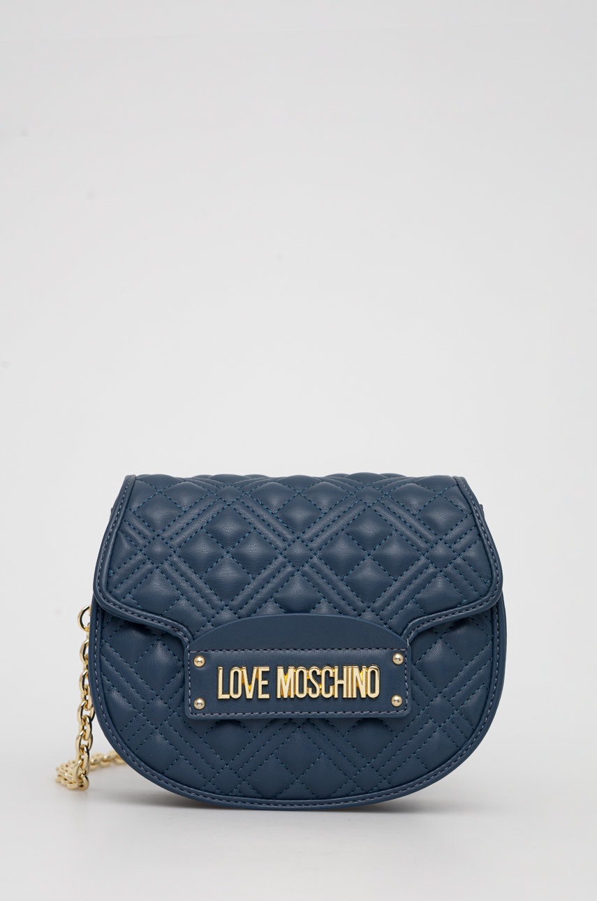 

Чанта Love Moschino в тъмносиньо, Тъмносин
