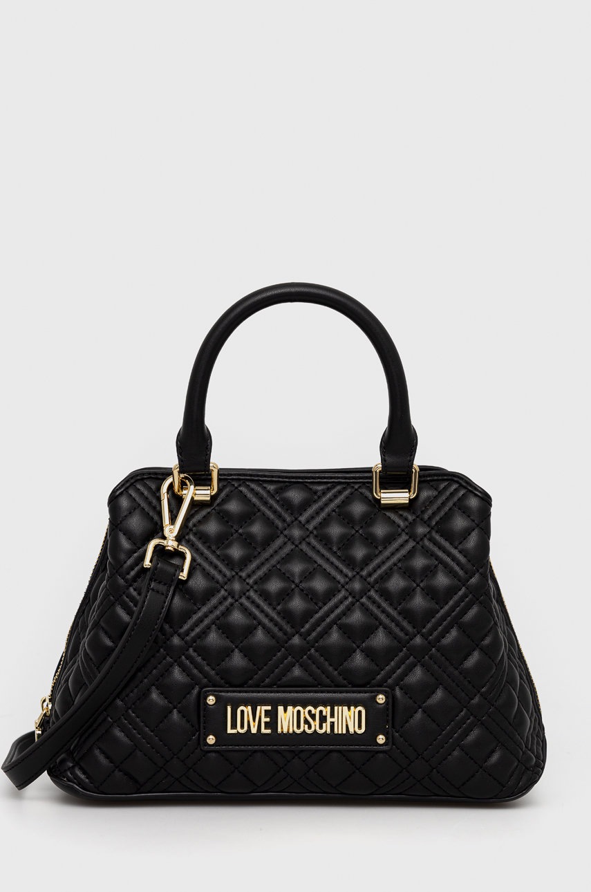 

Чанта Love Moschino в черно, Черен
