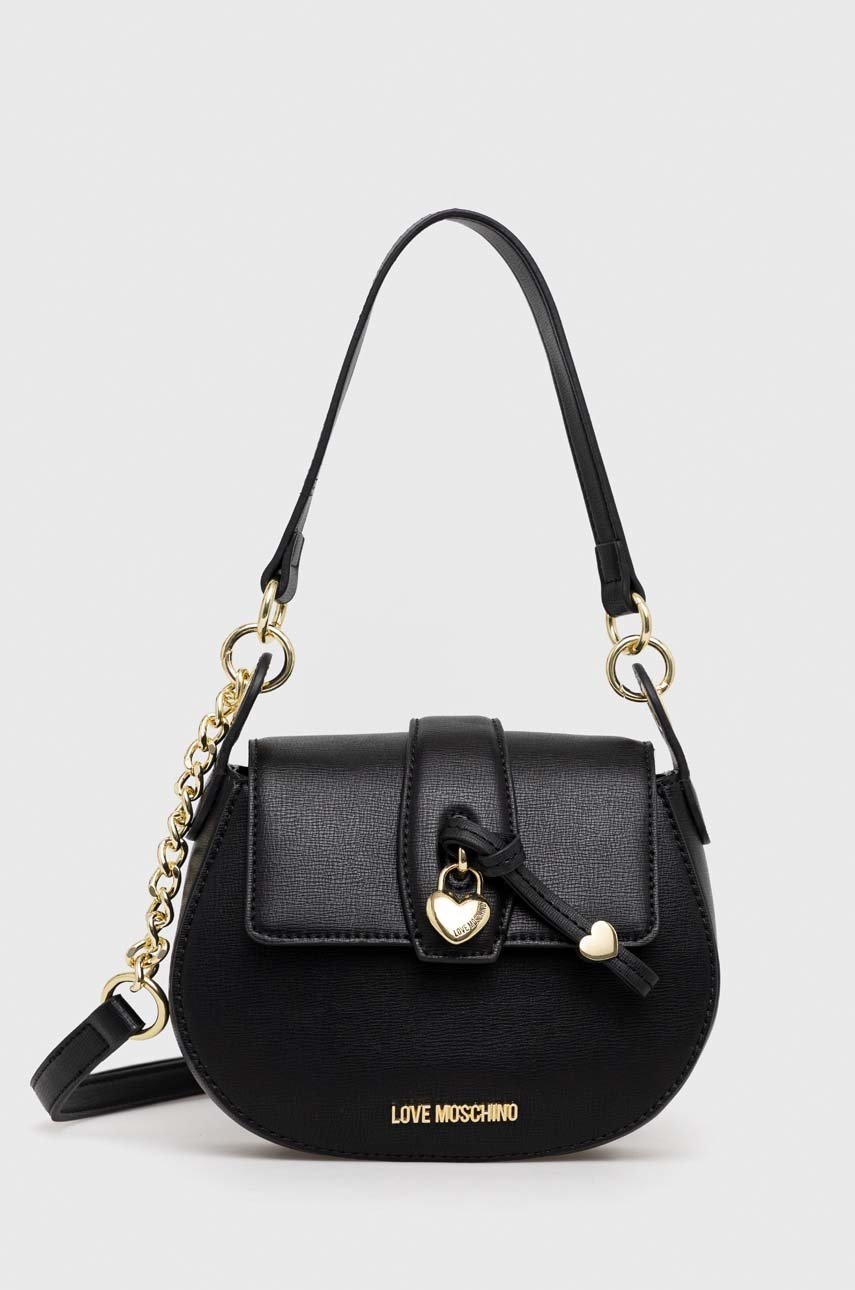 

Чанта Love Moschino в черно, Черен