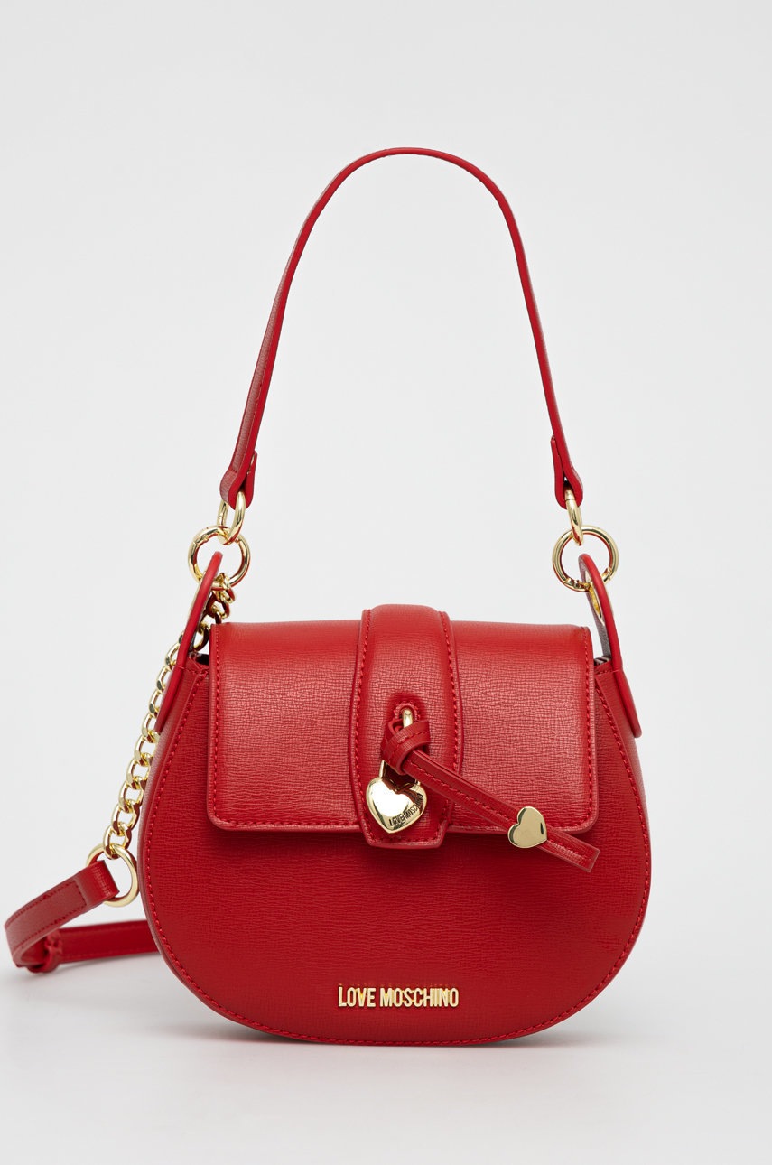 

Чанта Love Moschino в червено, Червен