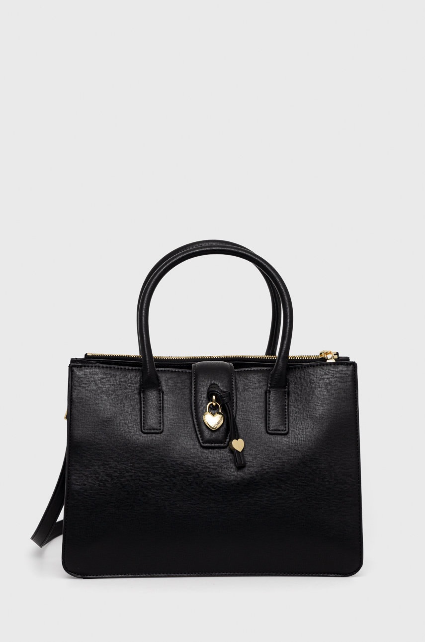 

Чанта Love Moschino в черно, Черен