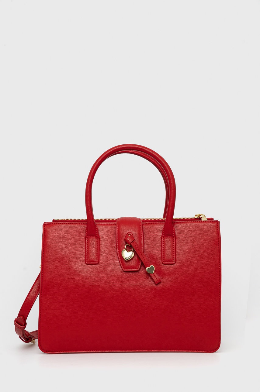 

Чанта Love Moschino в червено, Червен