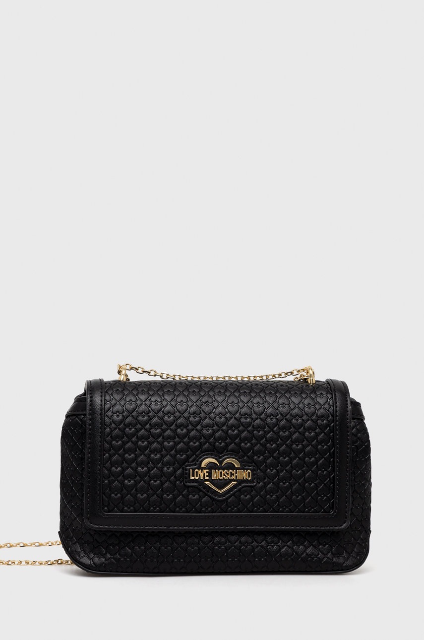 

Чанта Love Moschino в черно, Черен
