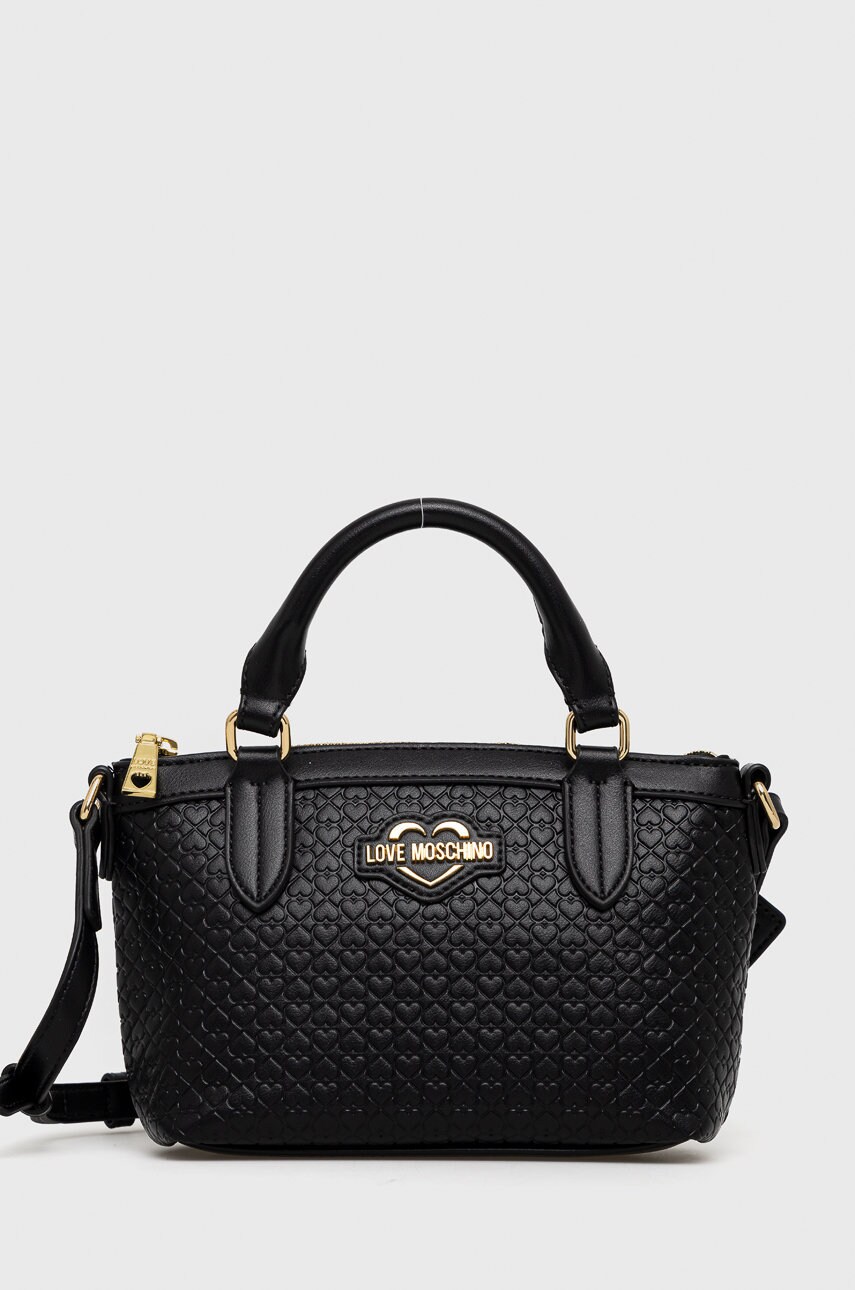 

Чанта Love Moschino в черно, Черен