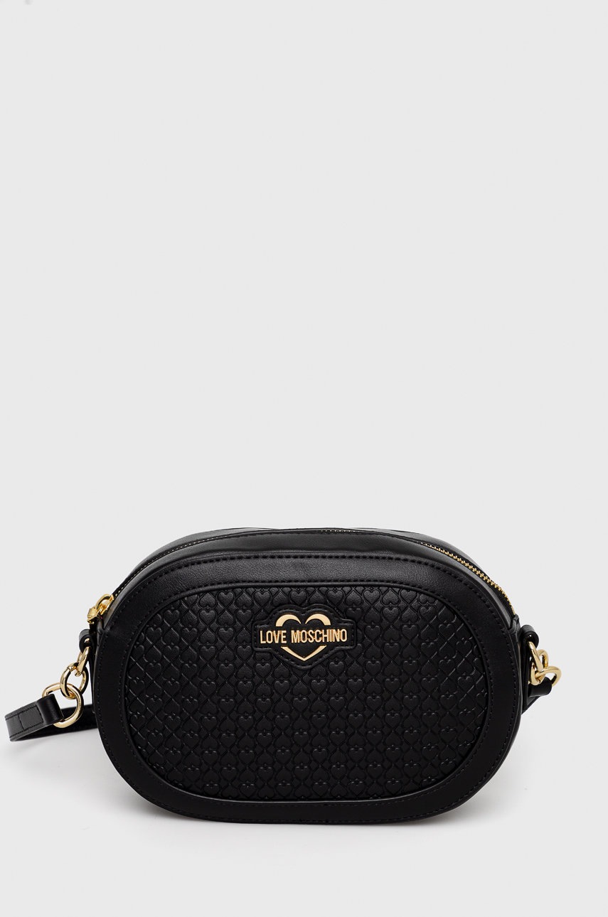 

Чанта Love Moschino в черно, Черен