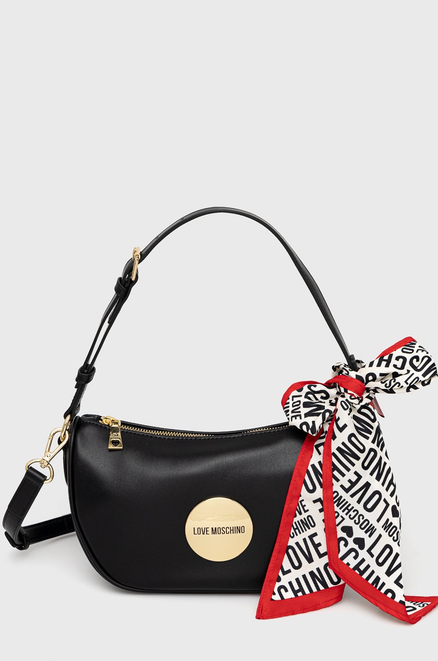 

Чанта Love Moschino в черно, Черен