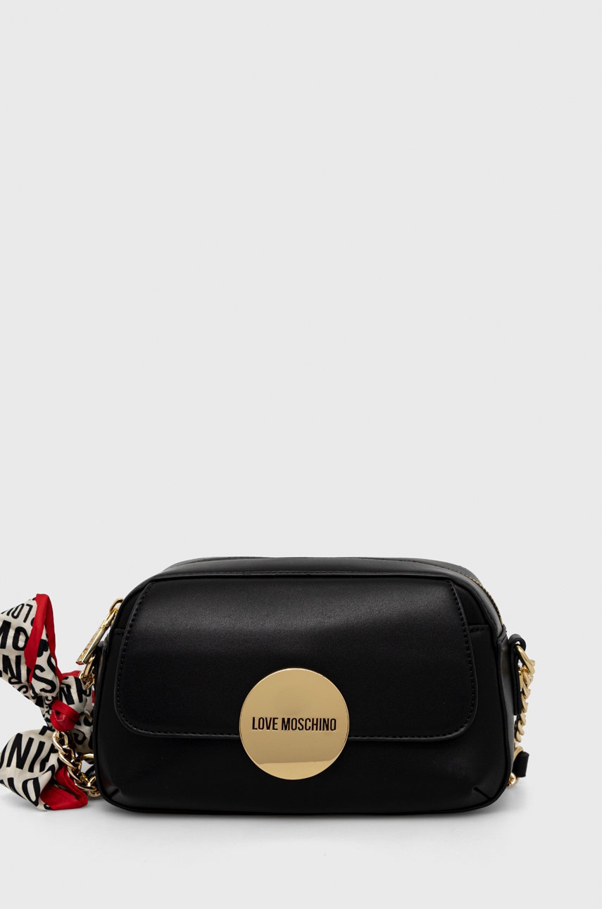 

Чанта Love Moschino в черно, Черен