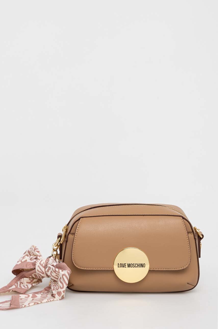 

Чанта Love Moschino в кафяво, Кафяв