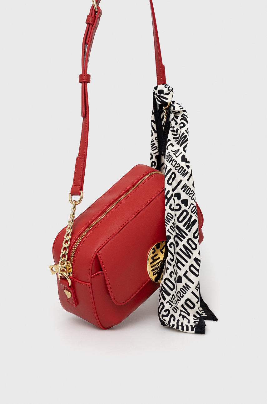

Сумочка Love Moschino колір червоний