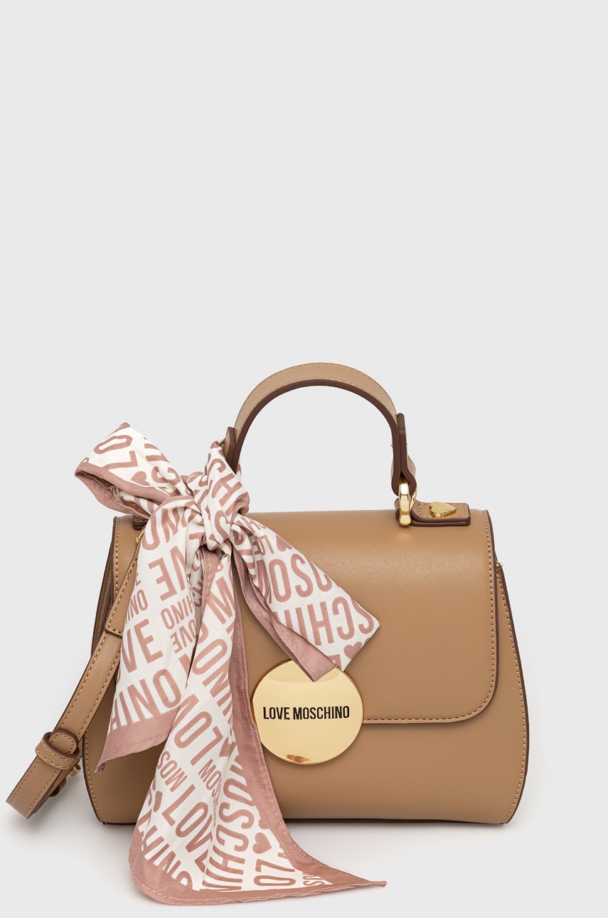 

Чанта Love Moschino в кафяво, Кафяв