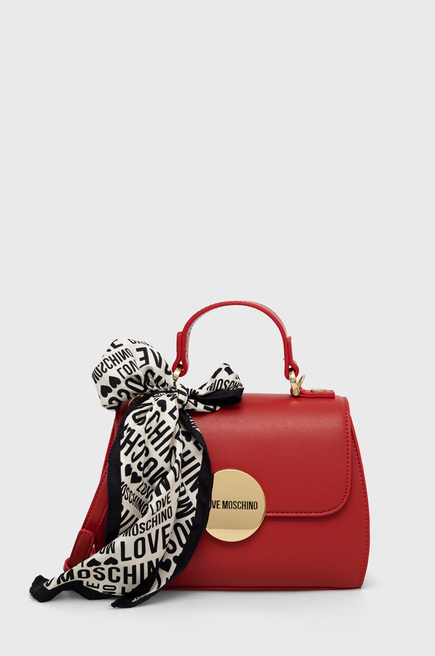 

Чанта Love Moschino в червено, Червен