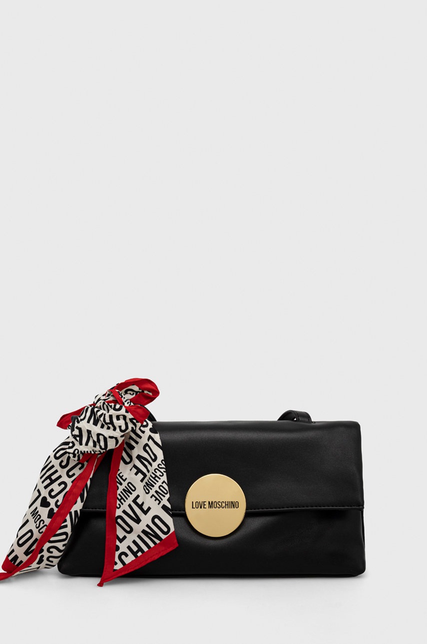

Чанта Love Moschino в черно, Черен