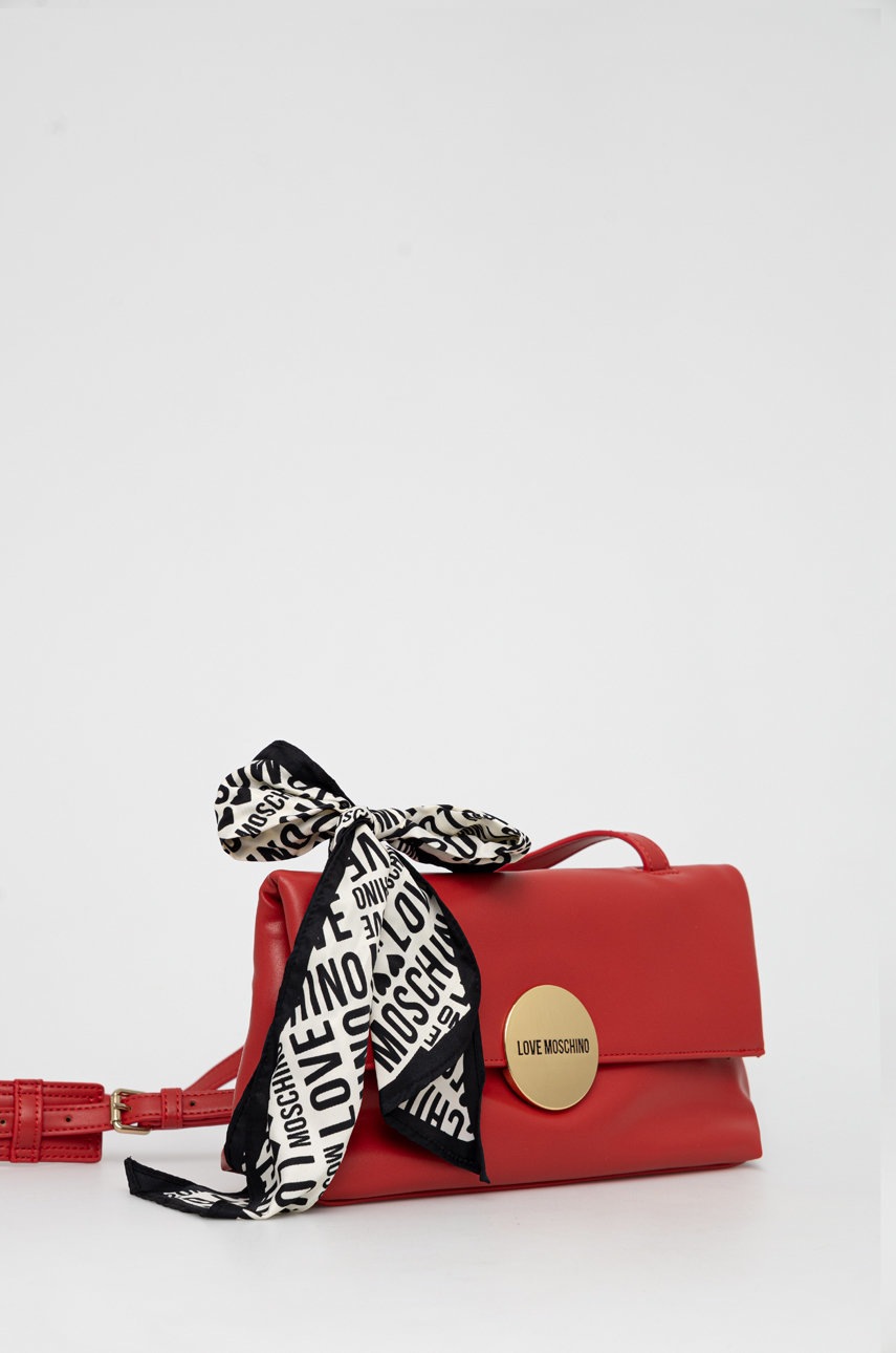 

Сумочка Love Moschino колір червоний