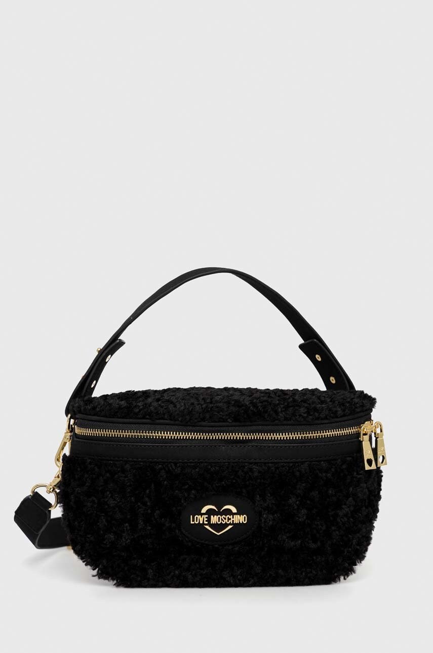 

Чанта Love Moschino в черно, Черен