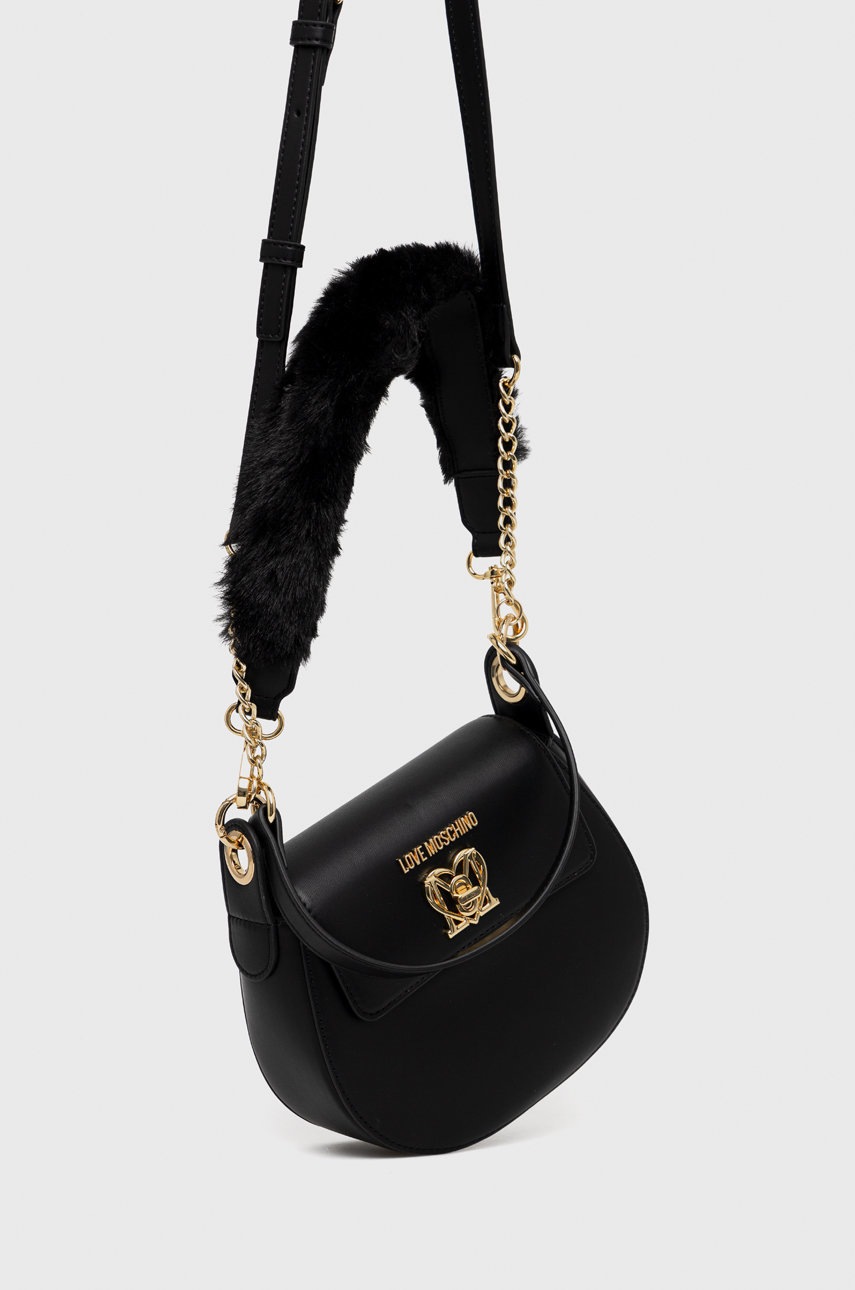 

Сумочка Love Moschino колір чорний