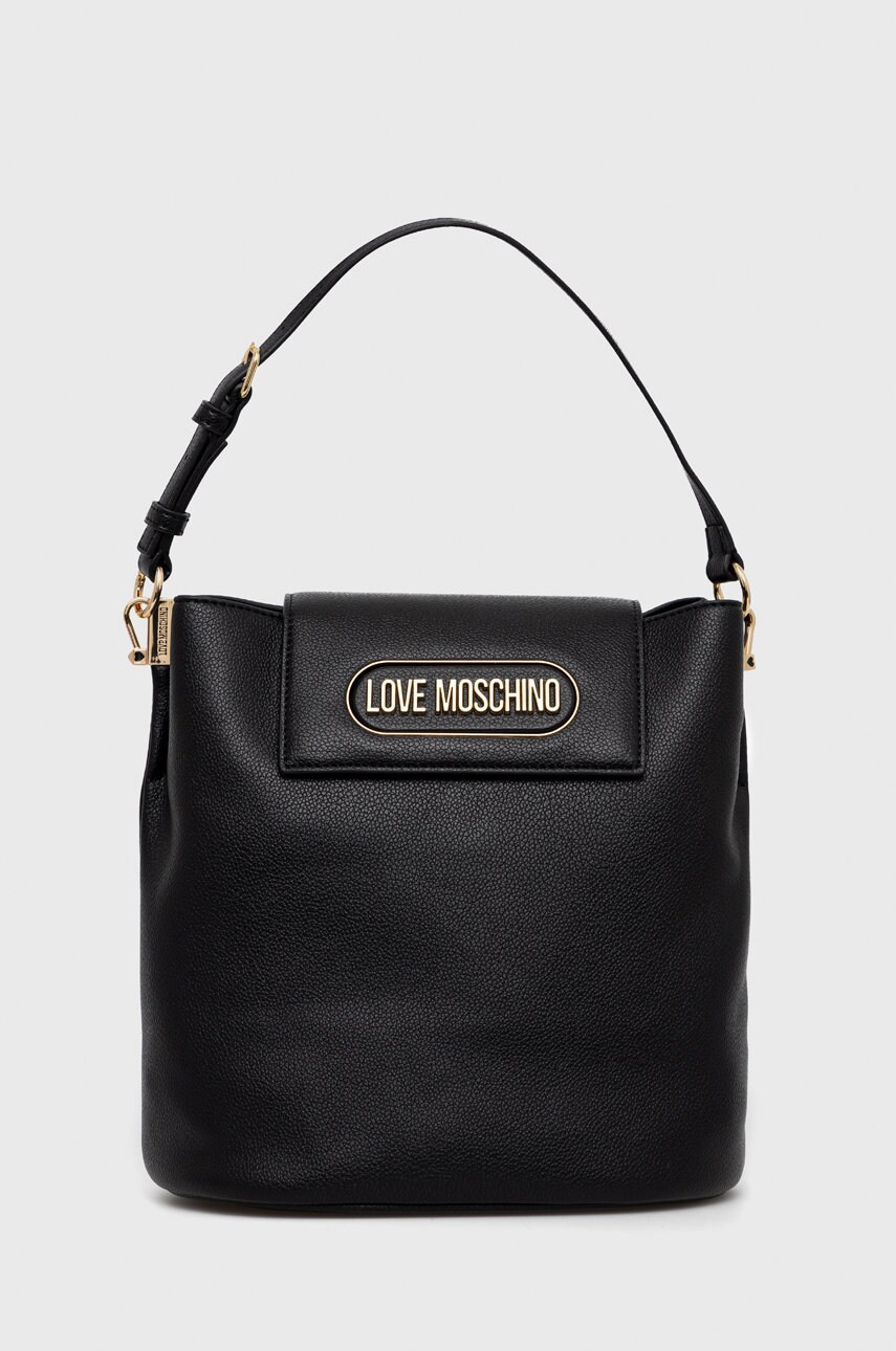 

Чанта Love Moschino в черно, Черен
