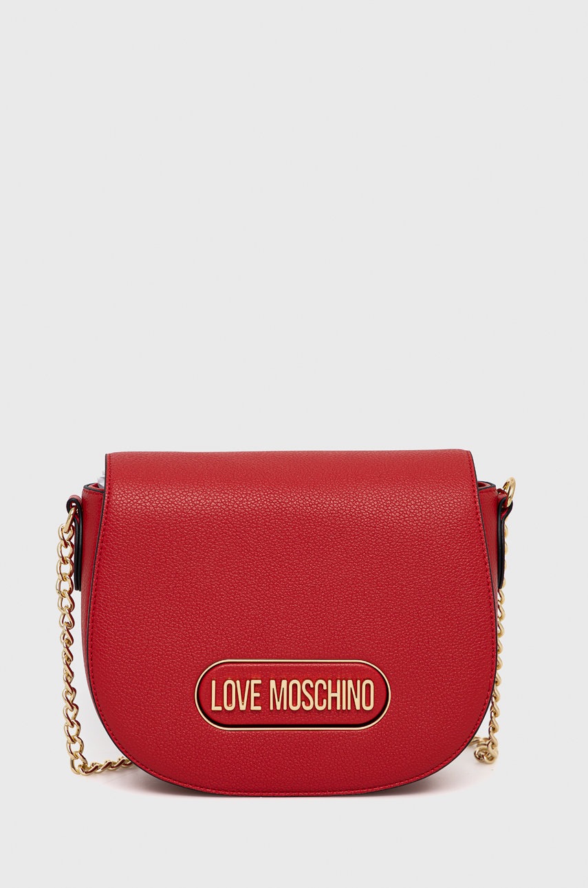 

Чанта Love Moschino в червено, Червен