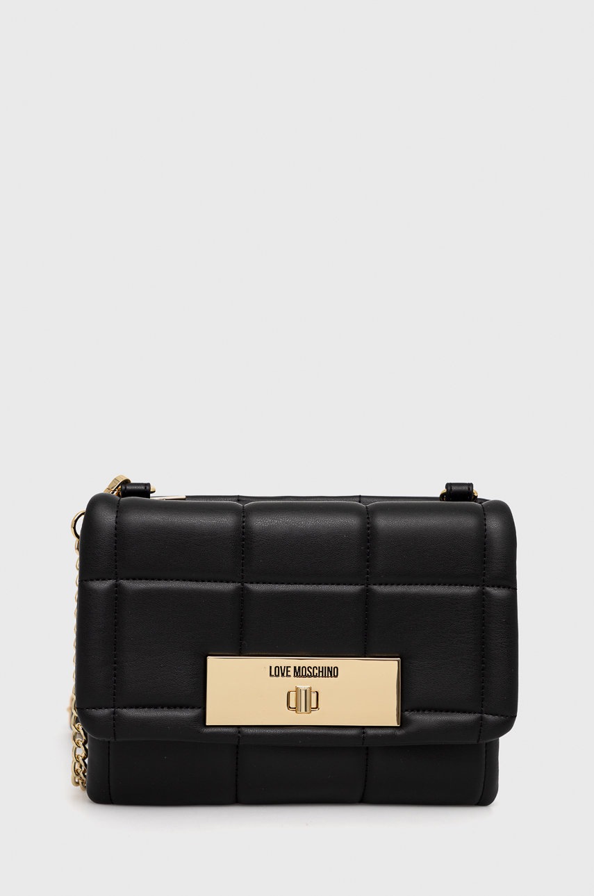 

Чанта Love Moschino в черно, Черен