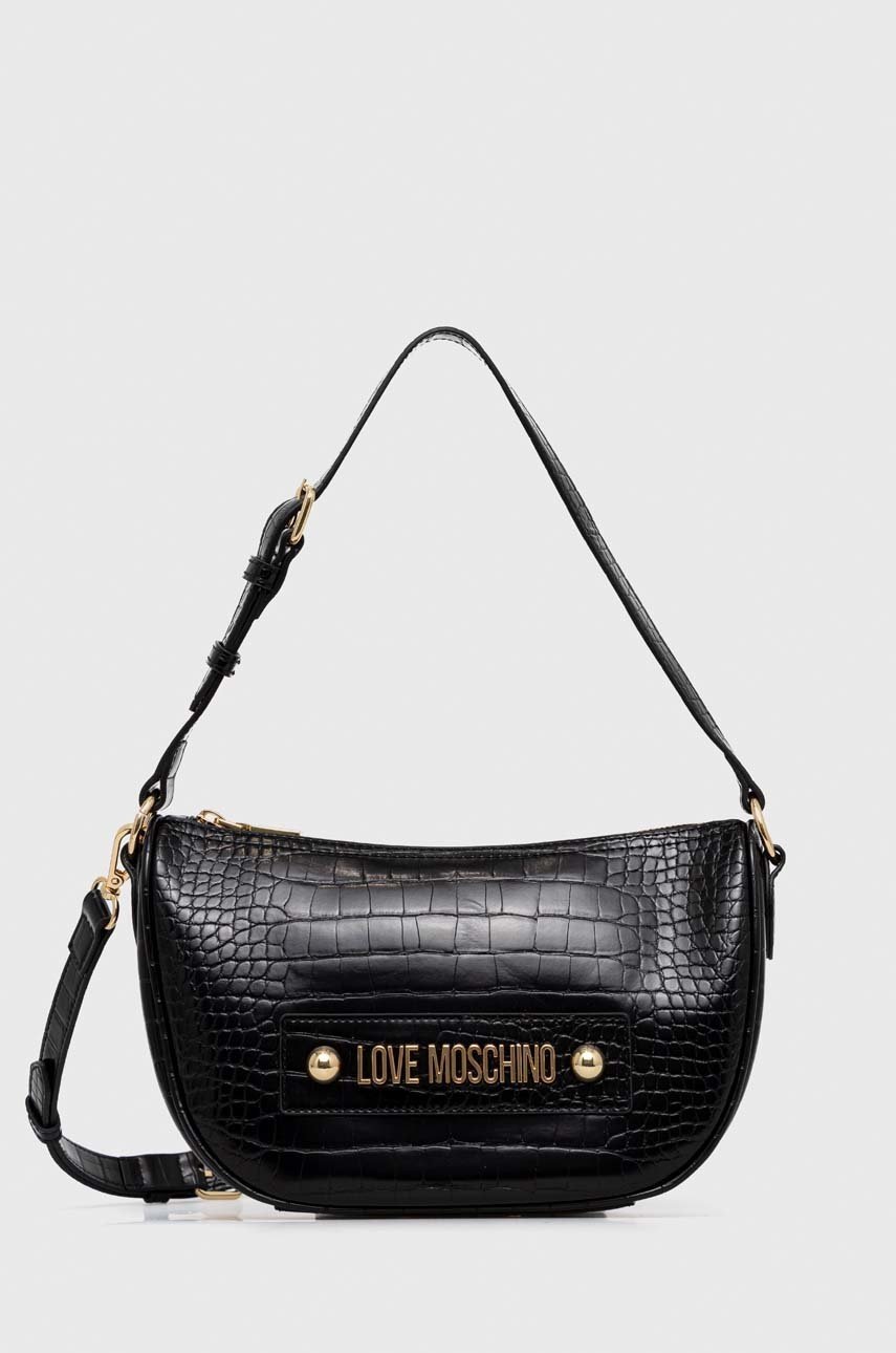 

Чанта Love Moschino в черно, Черен