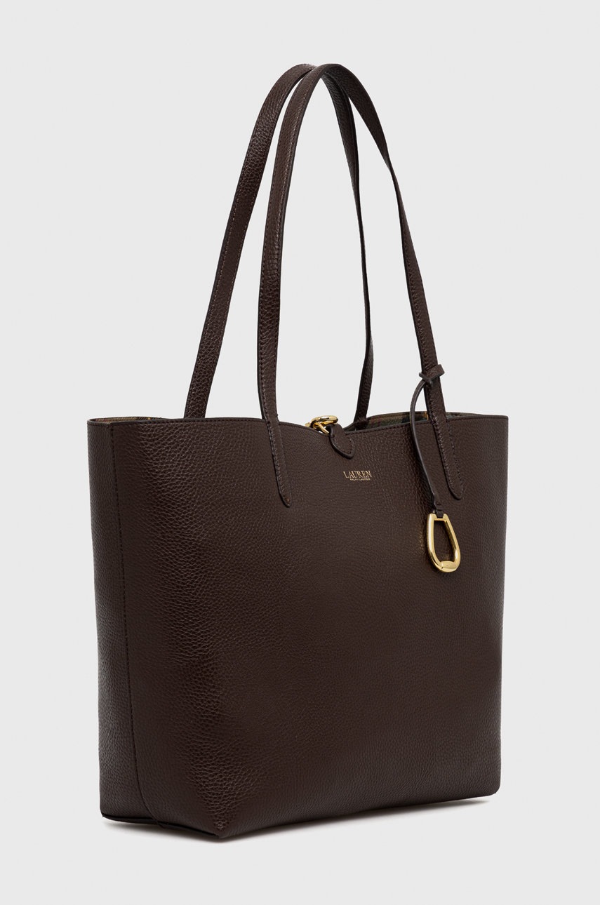 

Сумочка Lauren Ralph Lauren колір коричневий
