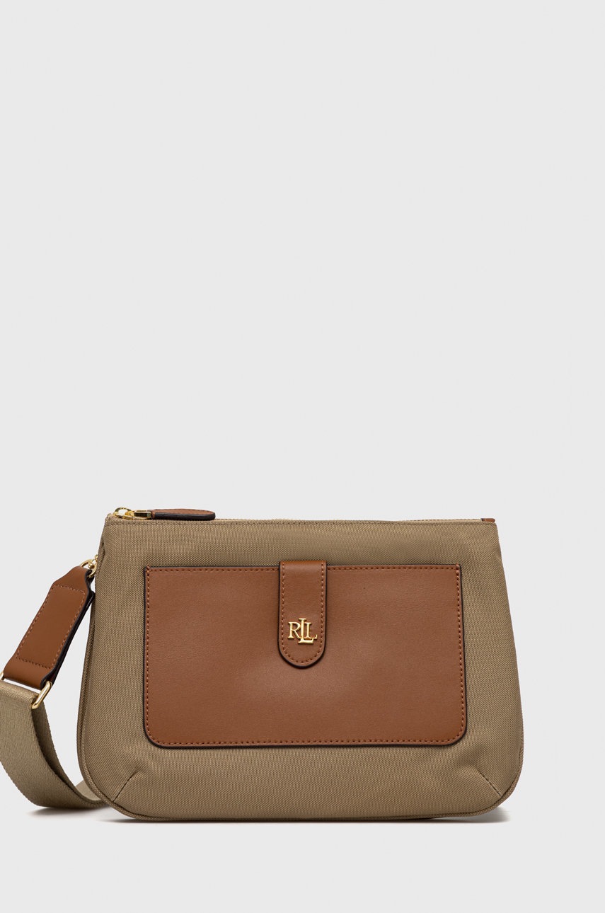 

Сумочка Lauren Ralph Lauren колір коричневий