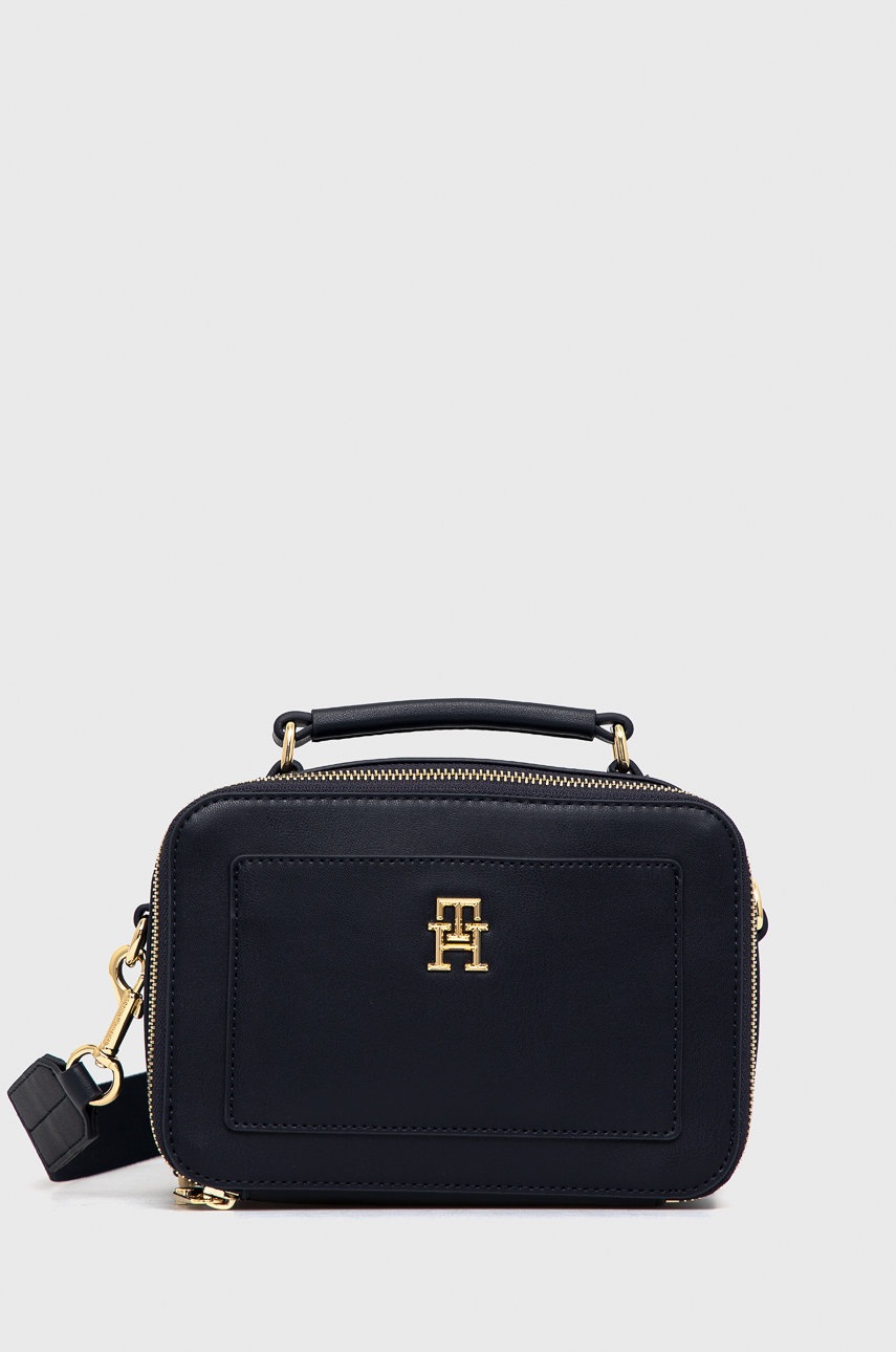 

Чанта Tommy Hilfiger в тъмносиньо, Тъмносин