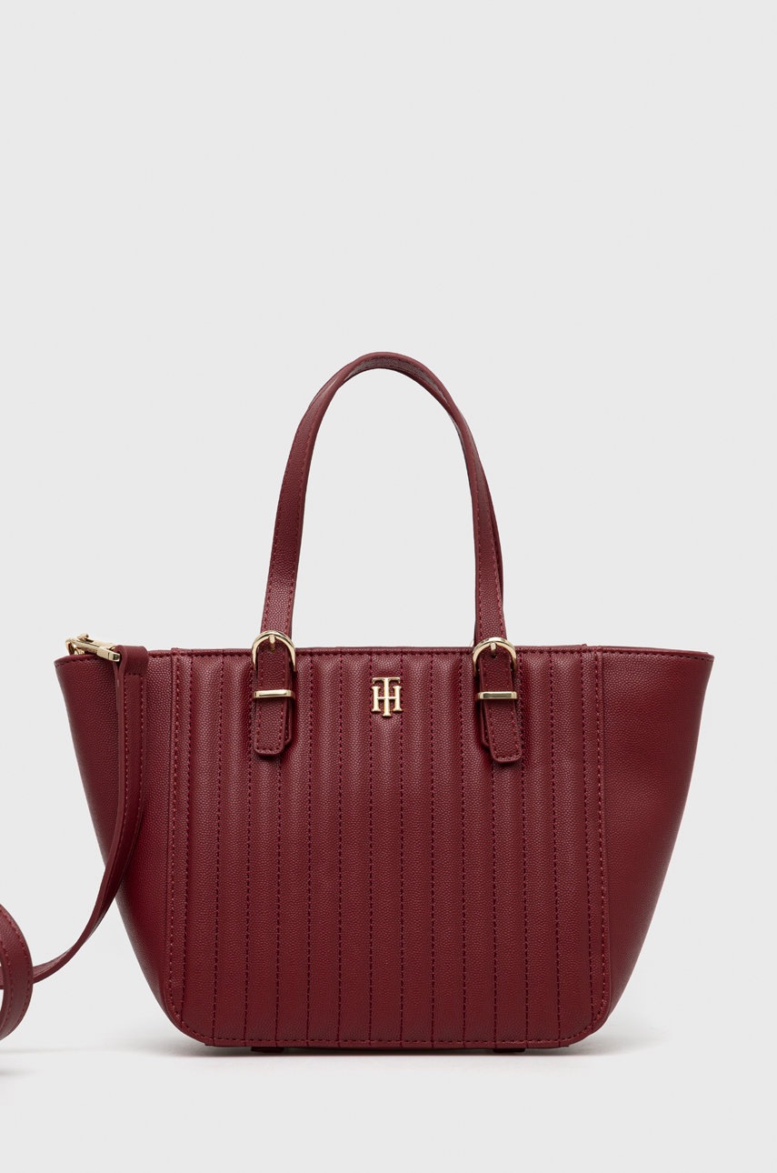

Чанта Tommy Hilfiger в бордо