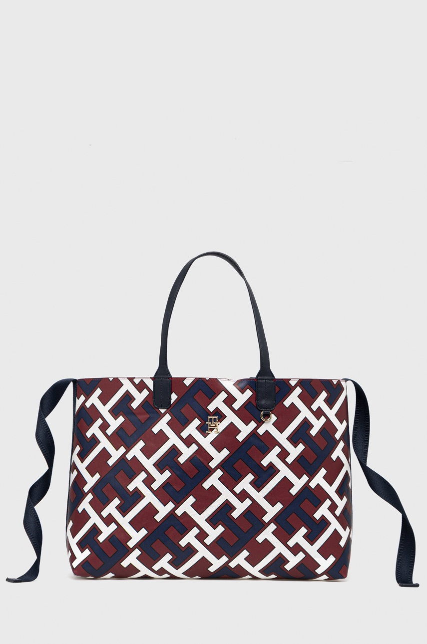 

Чанта с две лица Tommy Hilfiger в бордо
