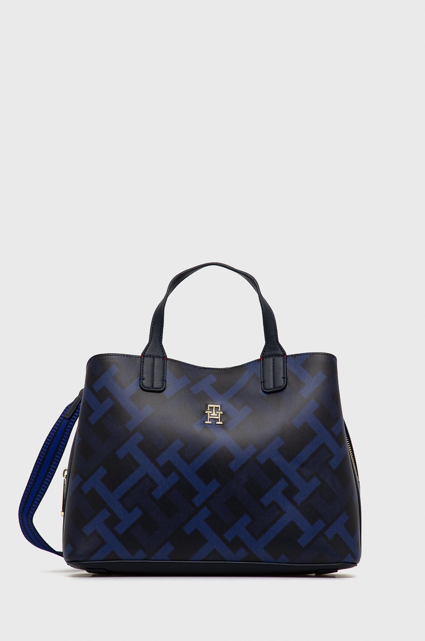 

Чанта Tommy Hilfiger в тъмносиньо, Тъмносин