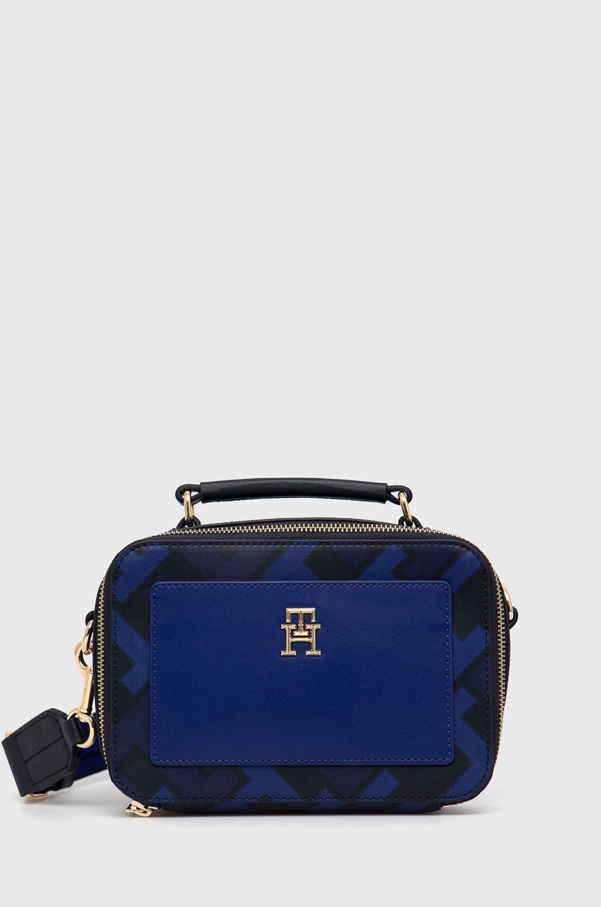 

Чанта Tommy Hilfiger в тъмносиньо, Тъмносин