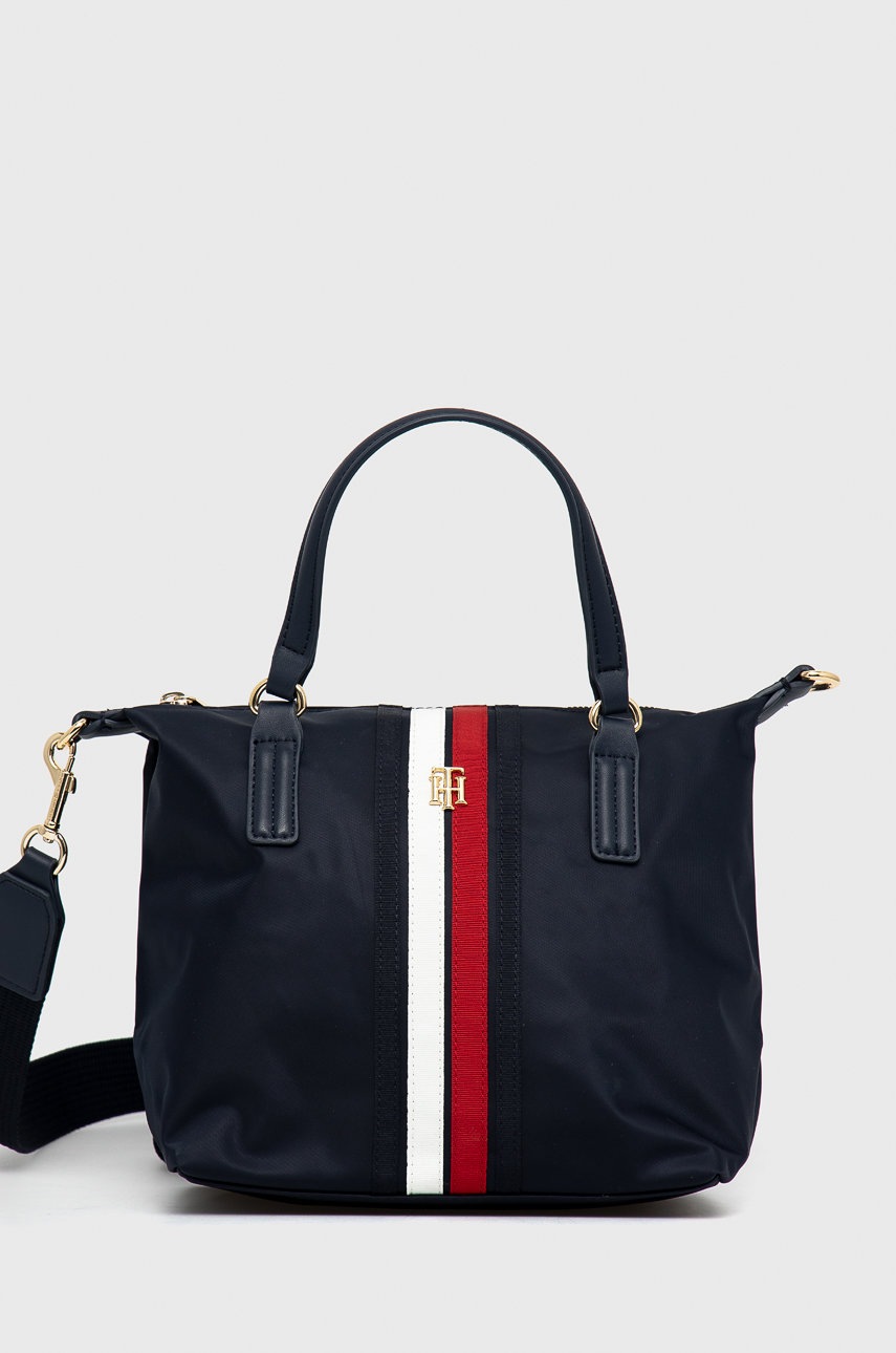 

Чанта Tommy Hilfiger в тъмносиньо, Тъмносин