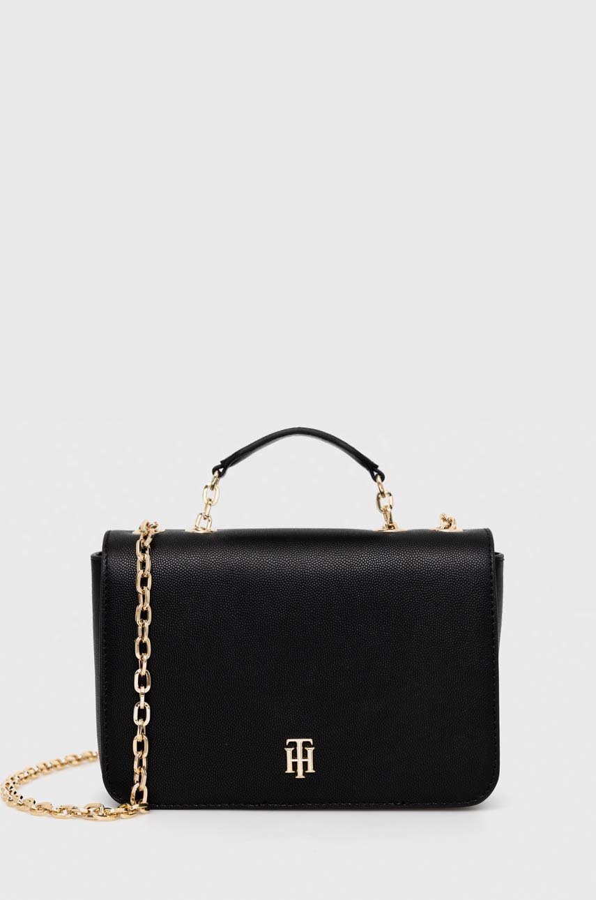 

Чанта Tommy Hilfiger в черно, Черен