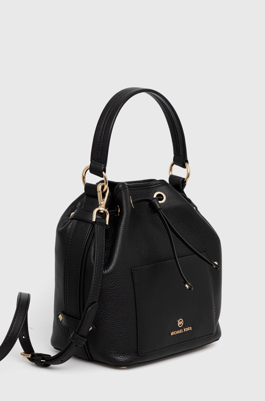 

Кожаная сумочка MICHAEL Michael Kors цвет чёрный