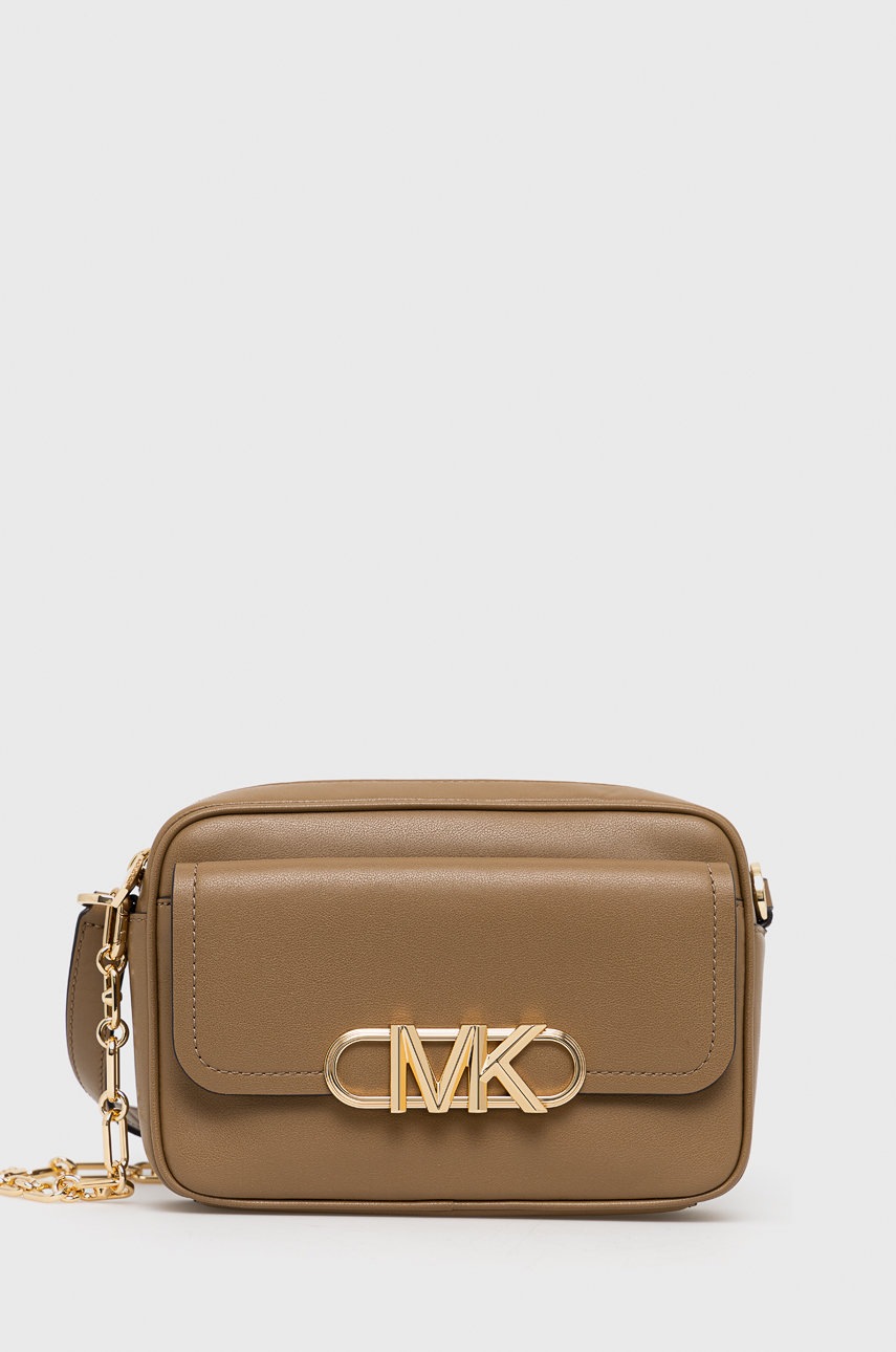 MICHAEL Michael Kors poseta de piele culoarea maro