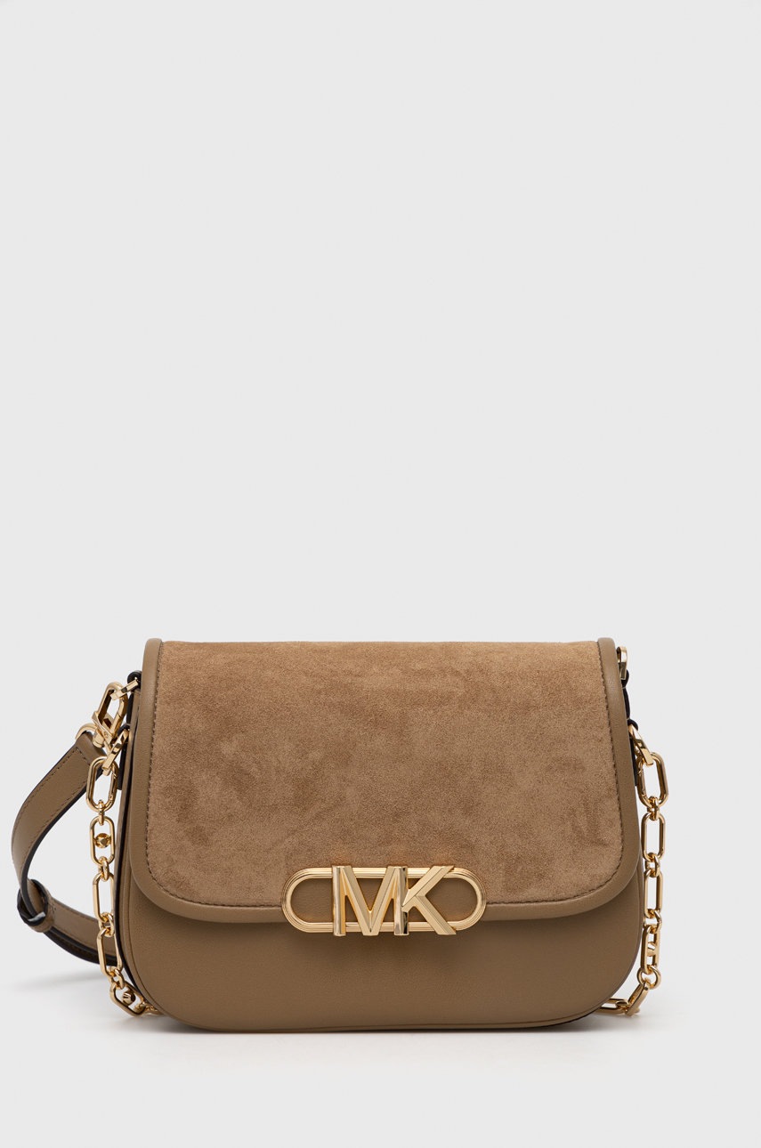 

Шкіряна сумочка MICHAEL Michael Kors колір коричневий