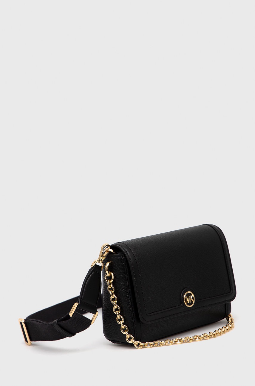 

Шкіряна сумочка MICHAEL Michael Kors колір чорний