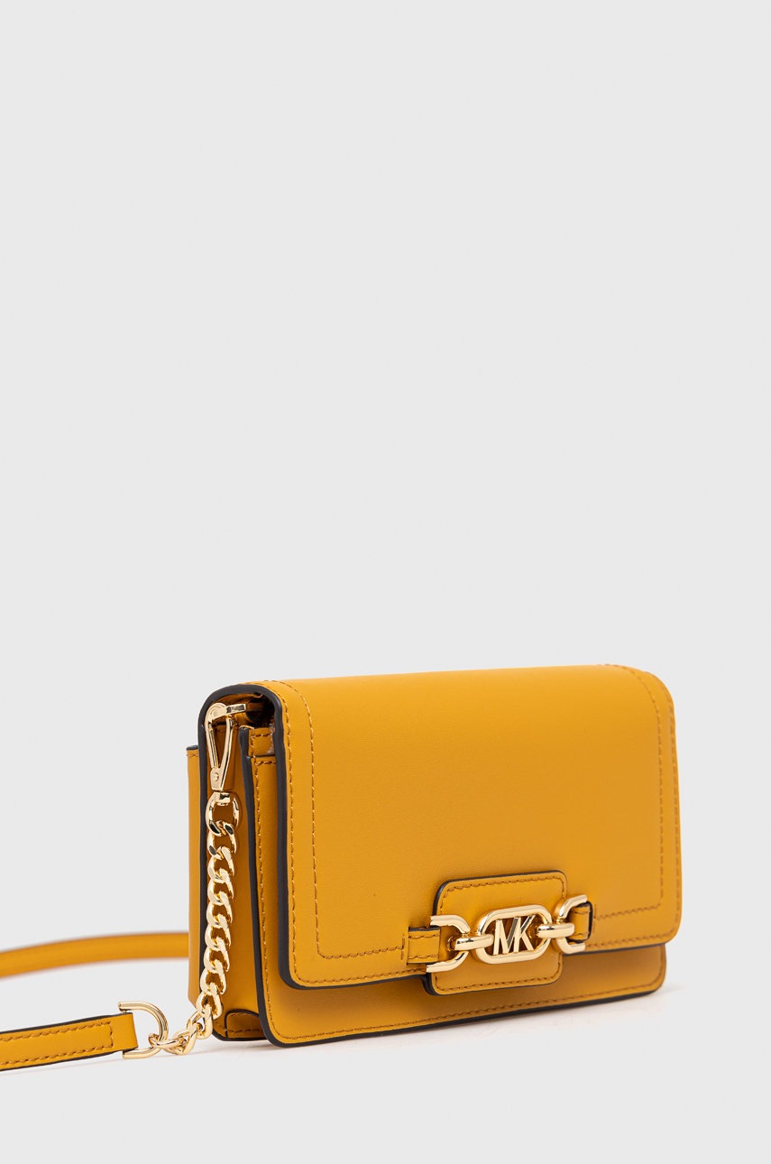 

Кожаный кошелек MICHAEL Michael Kors цвет жёлтый