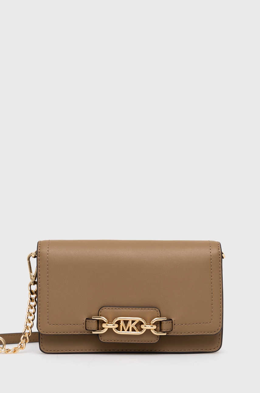 Michael michael kors portofel de piele culoarea maro