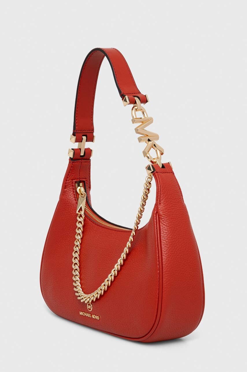 

Кожена чанта MICHAEL Michael Kors в червено, Червен