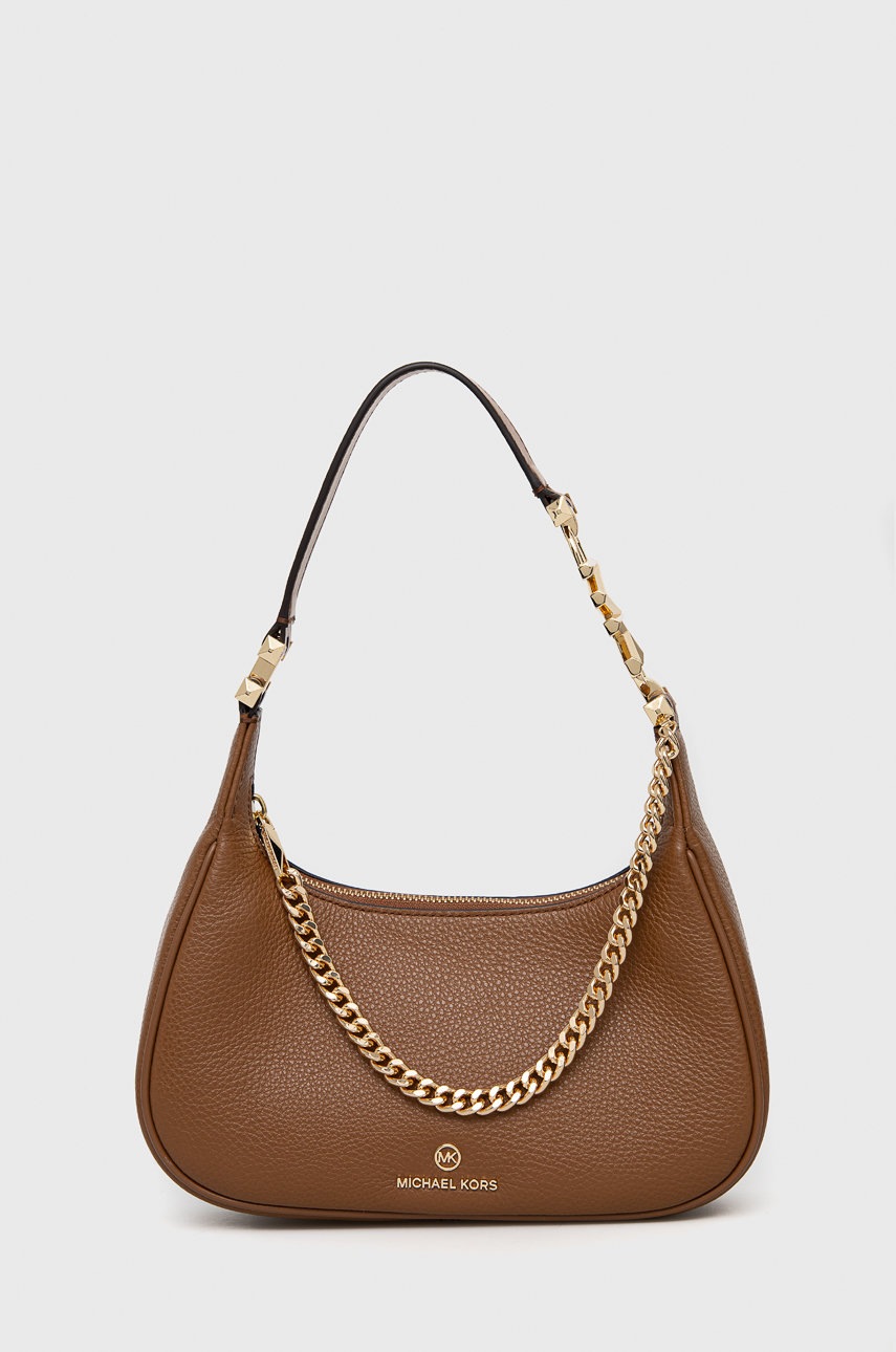 

Кожена чанта MICHAEL Michael Kors в кафяво, Кафяв