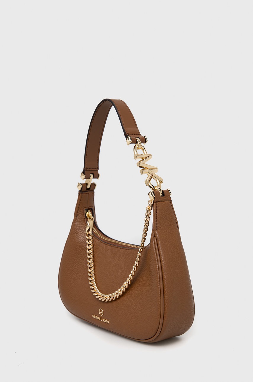

Шкіряна сумочка MICHAEL Michael Kors колір коричневий