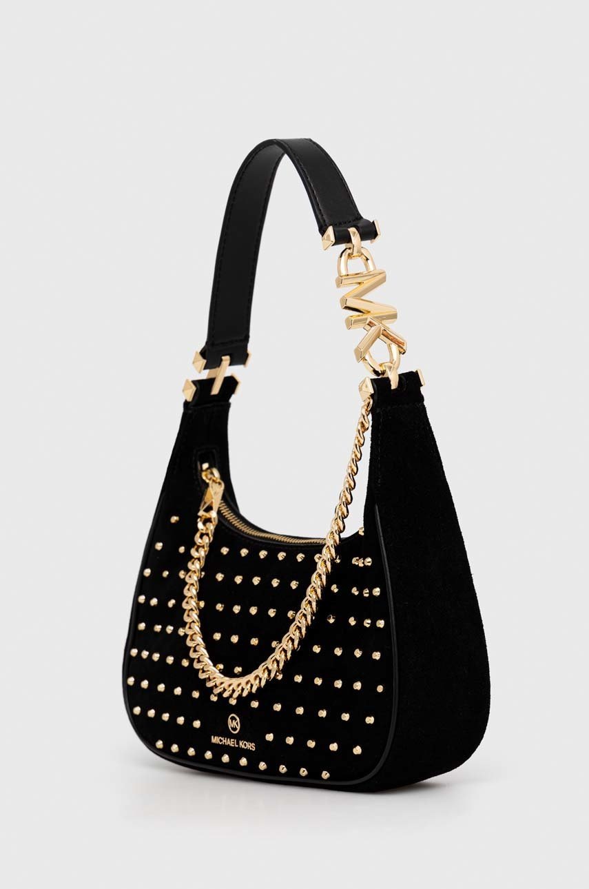

Шкіряна сумочка MICHAEL Michael Kors колір чорний