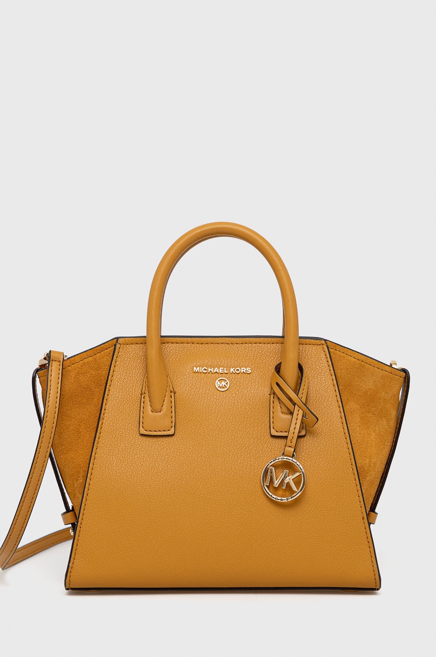 Michael michael kors poseta culoarea galben