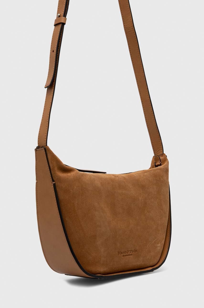 

Шкіряна сумочка Marc O'Polo колір коричневий