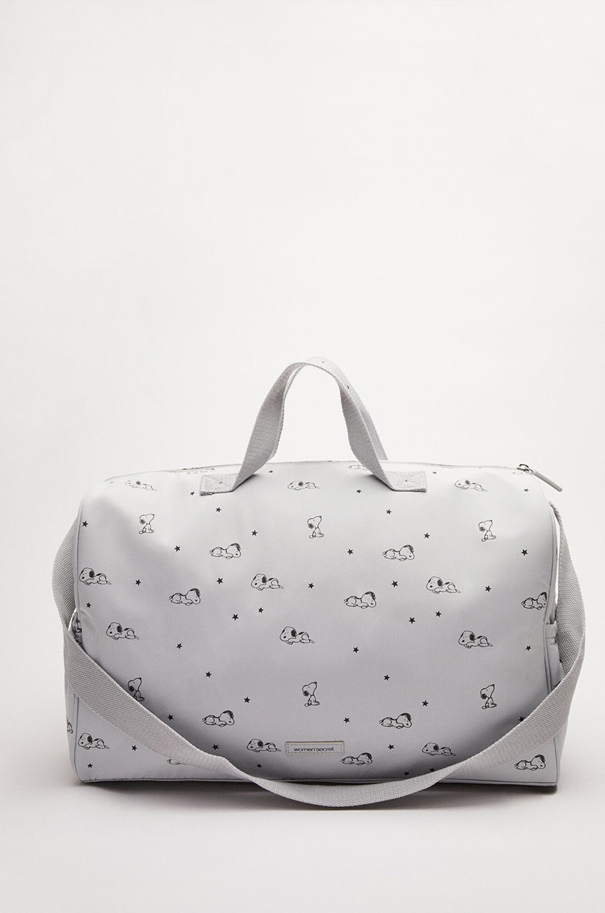 Women'secret poseta snoopy culoarea gri